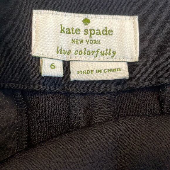 Kate Spade Satin Cinched Bottom Jogger Trouser Dress Pants 6 - Picture 7 of 13